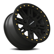Vision 356BL 14x7 +13 4x110mm 72mm Satin Black Satin-Black-Beadlock-Ring