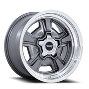 American Racing Marauder 22x9 +6 5x139.7mm 87.1mm Anthracite Diamond Cut Lip