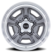 American Racing Marauder 20x10 +6 5x120.65mm 72.56mm Anthracite Diamond Cut Lip