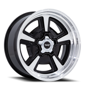 American Racing Marauder 18x9 +0 5x139.7mm 87.1mm Gloss Black Machined-Diamond Cut Lip