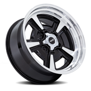 American Racing Marauder 20x8.5 +6 5x127mm 78.1mm Gloss Black Machined-Diamond Cut Lip
