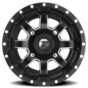 Fuel Maverick UTV 30x6 +1 4x156mm 132mm Matte Black Milled