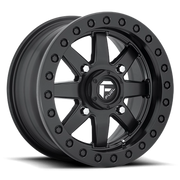 Fuel Maverick UTV 15x7 +38 4x136mm 110.2mm Matte Black Beadlock