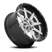 Fuel Maverick 20x10 -19 8x165.1mm 125.1mm Chrome Gloss Black Lip
