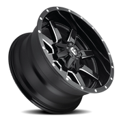 Fuel Maverick 22x12 -44 8x180mm 124.3mm Gloss Black Milled