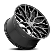 Niche Mazzanti 20x9 +27 5x112mm 66.5mm Gloss Black Brushed