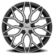 Niche Mazzanti 20x10.5 +35 5x120mm 72.5mm Gloss Black Brushed