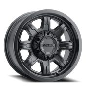 Ultra Menace 229 20x10 -25 6x135mm 106.1mm Satin Black Satin Clear Coat