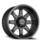 Ultra Menace 229 18x9 +12 8x165.1mm 125.2mm Satin Black Satin Clear Coat