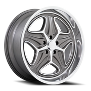 Foose Merlot 22x9 +15 5x127mm 78.1mm Anthracite Machined