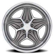 Foose Merlot 22x9 +15 5x120.65mm 72.56mm Anthracite Machined
