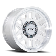 KMC Mesa Forged Monoblock 18x9 +0 8x180mm 124.2mm Machined Raw Machined