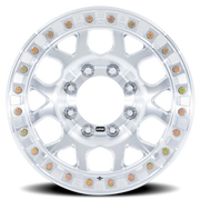 KMC Mesa Forged Slotted Beadlock 19x9 -12 8x165.1mm 125.1mm Machined Raw Machined