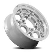 KMC Mesa Lite UTV 15x6 +38 4x156mm 115.1mm Machined Silver