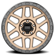 KMC Mesa 20x9 +0 5x127mm 71.5mm Matte Bronze Black Lip