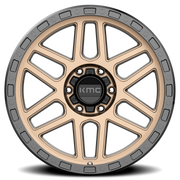 KMC Mesa 18x9 +18 6x139.7mm 106.25mm Matte Bronze Black Lip