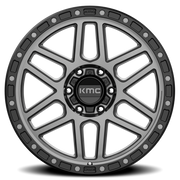 KMC Mesa 20x9 +0 6x139.7mm 106.25mm Satin Black Gray Tint
