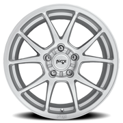 Niche Messina 18x8 +40 5x114.3mm 72.56mm Gloss Silver