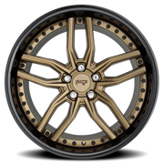 Niche Methos 20x10 +45 5x120mm 72.5mm Matte Bronze Black Bead Ring