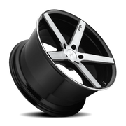 Niche Milan 20x8.5 +35 5x120mm 72.6mm Gloss Black Brushed