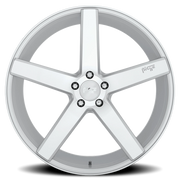 Niche Milan 20x8.5 +35 5x114.3mm 72.6mm Silver Machined