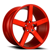 Niche Milan 20x10.5 +35 5x120mm 72.6mm Gloss Red