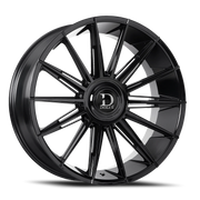 Dolce Luxury Mirelli 24x10 +35 6x135mm 87.1mm Gloss Black