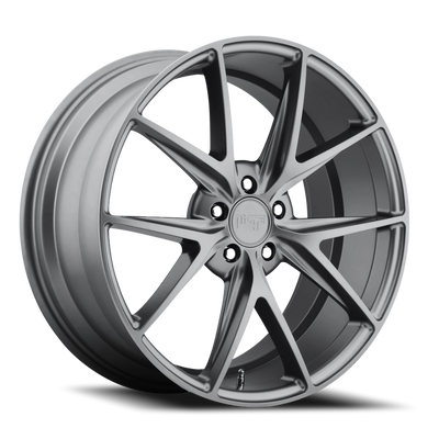 Niche Misano 18x8 +40 5x120mm 72.6mm Matte Gunmetal