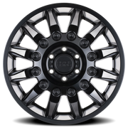 Black Rhino Mission 20x9 -18 5x127mm 71.6mm Matte Black Machined Tinted Spokes