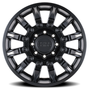 Black Rhino Mission 20x11.5 -44 8x170mm 125.1mm Matte Black Machined Tinted Spokes