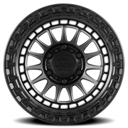 Lock Offroad Mojave 20x9 +0 5x127mm 71.5mm Matte Black Matte Black Ring