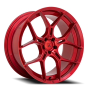 Asanti Black Label Monarch 20x9 +15 5x115mm 72.56mm Candy Red