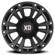 XD Series Monster 3 20x10 -18 8x180mm 124.2mm Satin Black