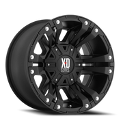 XD Series Monster II 17x9 +18 6x114.3mm 72.6mm Matte Black