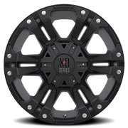 XD Series Monster II 17x9 -12 8x165.1mm 130.81mm Matte Black