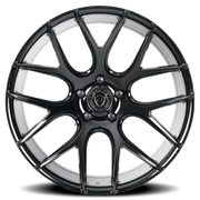 Dolce Performance Monza 20x8.5 +28 5x112mm 66.56mm Gloss Black