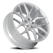 Dolce Performance Monza 18x8.5 +35 5x112mm 66.56mm Gloss Silver Machined Face