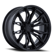 Fuel Mutiny 20x10 -18 6x135mm 87.1mm Matte Black Gloss Black Lip