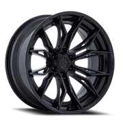 Fuel Mutiny 22x10 -18 8x170mm 125.1mm Matte Black Gloss Black Lip