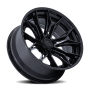 Fuel Mutiny 22x10 +0 8x180mm 124.2mm Matte Black Gloss Black Lip