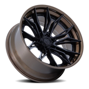 Fuel Mutiny 20x10 -18 8x170mm 125.1mm Matte Black Gloss Bronze Lip