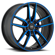 Konig Myth 19x8.5 +40 5x114.3mm 73.1mm Gloss Black Blue Tinted-Clearcoat