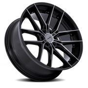 Niche NC280 Prodigy 6 22x9.5 +25 6x135mm 87.1mm Gloss Black Dark Tinted Clear