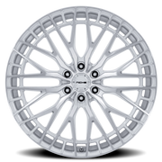 Niche NC288 Genoa 24x10 +0 6x139.7mm 106.1mm Gloss Silver Machined Face