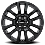 RTX OE NI-01 17x7.5 +30 6x114.3mm 66.1mm Gloss Black