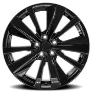 OE Wheels NS29 19x8 +50 5x114.3mm 66.1mm Gloss Black