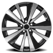 OE Wheels NS29 19x8 +55 5x114.3mm 66.1mm Black Machined