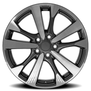 OE Wheels NS30 18x7.5 +55 5x114.3mm 66.1mm Gunmetal Machined