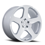 Rotiform NUE RC200 20x10 +40 5x120mm 65.07mm Gloss Silver Machined Face