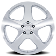 Rotiform NUE RC200 20x8.5 +35 5x120mm 65.07mm Gloss Silver Machined Face